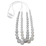 Munchables Baby Teething Necklaces - Chickpea (Set of Two) [並行輸入品]