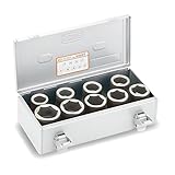 トネ(TONE) インパクト用ソケットセット(ホイルナット用) 6角 A809T 差込角:25.4mm 9点 1セット
