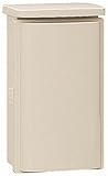 未来工業 プラスチック製防雨ウォルボックス ハイグレードタイプ 屋根一体型 タテ型 1個価格 WB-4DHM