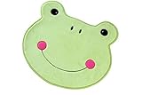 (green frog) - Cute and Soft Bath Mat Home Kitchen Toy Room or Nursery Rug Non-Slip Non-Bunching Saf