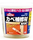 ヘンケルジャパン（ロックタイト LOCTITE） かべ補修材 室内用（ヘラ付き） 500g ケース20個入り