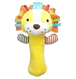 1個0 – 3年ベビーキッズCute Cartoon Animal Plush Rattles Hand Bells BBサウンド教育面白いおもちゃのギフト。。。