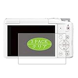 3枚 VacFun フィルム ， パナソニック Panasonic LUMIX DMC-TZ57 向けの 保護フィルム 液晶保護 フィルム 保護フィルム（非 ガラスフィルム 強化ガラス ガラス ）