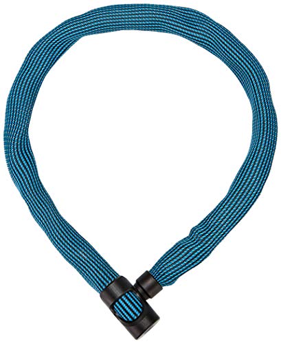 ABUS IVERA Chain 7210の商品画像 - 7mm四角チェーン、IVY TEX素材スリーブで車体を傷つけず長持ち