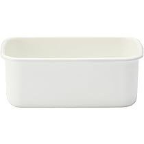 Amazon｜無印良品 蓋が選べる ホーロー保存容器 深型 中 MDP15A3S