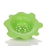 Wenkoni New/Durable/Practical Silicone Kitchen Sink Strainer Drain Filter(Green) [並行輸入品]