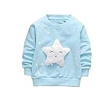 Haozao 春秋新発売 キッズ ベビー服　子供服　長袖 無地 通園 通学 普段着(1~3歳（80~100cm)