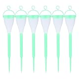 ガーデンライト 6本セット LEDイルミネーション ソーラーライト 3モード 7色 ロープライト アウトドア 防水 昼間 自動充電 夜間 自動点/消灯 省エネ 屋内 屋外 飾りランプ 電子版日本語取扱