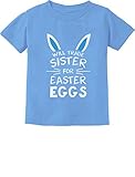 Trade Sister for Easter Eggs面白い兄弟イースター幼児/幼児キッズTシャツ カラー: ブルー