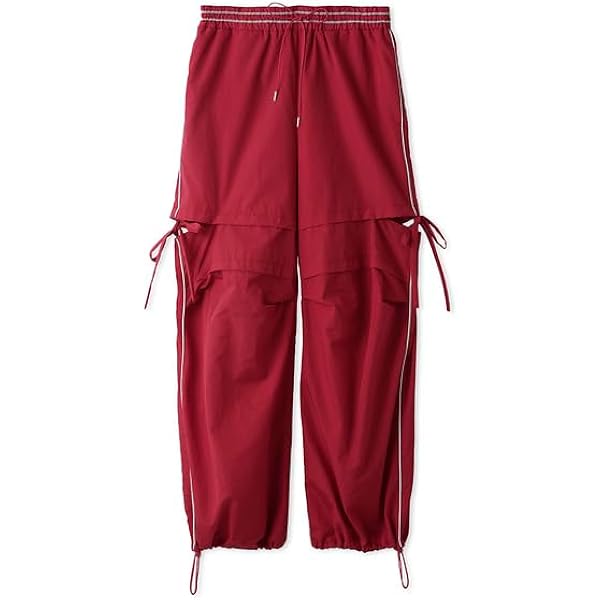 FRAY I.Dフレイアイディー　新品フリルドロストパラシュートパンツ FRAY I.D - FRAY I.Dフレイアイディー 新品フリルドロスト