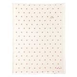 赤ちゃんの城 綿毛布 ベルナチュール クローバー 115×85㎝ アイボリー