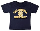 Shop College Wear UC Berkeley Cal マルチカラーシール 幼児 T-シャツ-ネイビー 3T