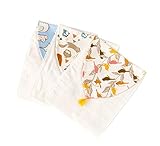 Jolieer 汗取りパッド オーガニックコットン 汗とりパット3枚セット ラムネセット 瞬間吸水 (B)