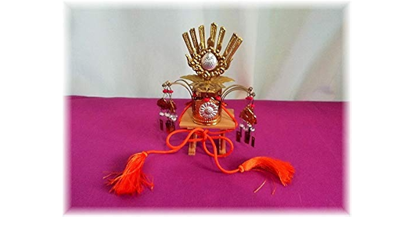 Amazon ひな祭り 雛冠 天冠 三方付き お雛様 お姫様 雛道具 雛飾り 雛人形 昭和中期 平飾り ホビー