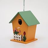 WORTH GARDEN 三角屋根の家　バードハウス 野鳥の巣箱 #8757JP
