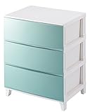 サンカ ルームス(ROOM'S) チェスト 3段 ワイド (幅54 奥行42) サンドブルー RM-S543(SBL)