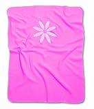 Baby Boum Super 75 x 95 cm Soft Polar Fleece Soother Blanket (Bubblegum Pink) by Baby Boum