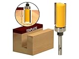 Yonico 14136 Pattern Flush Trim Router Bit 3/4-Inch X 1-1/2-Inch Cutter 1/4-Inch Shank by Yonico