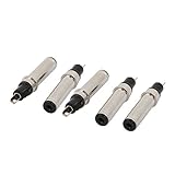 uxcell DC電源ソケット 直流電源ジャック ジャックコネクタ パワーアダプタ 4012TV225モデル 4.0mmx1.2mm オスコネクタ 5個入り