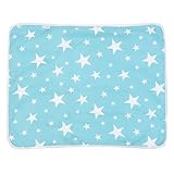 Pretty See　　おむつ交換パッド　おむつ取替えマット　おしめパッド　赤ちゃん敷きパッド 　赤ちゃんベッドパッド　赤ちゃんに適用　防水　携帯便利 洗濯可能