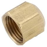 ANDERSON METALS 754040-04 1/4 Brass Cap by Anderson Metals
