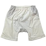 《初夏盛夏対応》(日本製) BO-PEEP(ボーピープ) スラブ天竺おしりクマ顔モンキーパンツ 90cm /IV NO.DP-72705