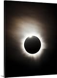 Philip Hartプレミアムシックラップキャンバス壁アート印刷題名Solar Eclipse withダイヤモンドリングエフェクト、クイーンズランド、オーストラリア 18" x 24" 24751