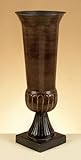 Deco 79 Metal Classic Vase, 26 by 10-Inch [並行輸入品]