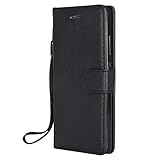 NEXCURIO Huawei P8 Lite ケース 手帳型 PU レザーケース 耐衝撃 カード収納 スタンド機能 マグネット式 ファーウェイP8Lite ケース 携帯カバー おしゃれ - NEKT