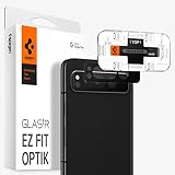 Spigen Glas.tR EZ Fit Optik カメラ保護フィルム Google Pixel Fold 用、2枚入り、ブラック