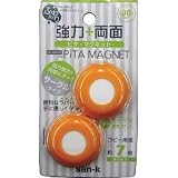 サンケーキコム:サンケーキ ふんわり強力 両面ピタマグネット パイナップル RPM-02Y 型式:RPM-02Y（1セット:2個入）