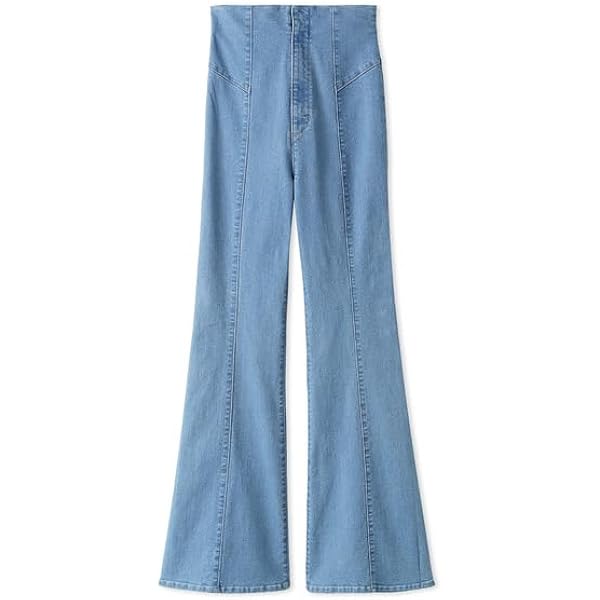 SNIDEL ヘムフレアスリムデニムパンツ SWFP244229 Amazon | [スナイデル] Sustainaストレッチフレアデニムパンツ