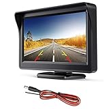 5インチカーモニターTFT LCD HDデジタル16：9 800 * 480スクリーン2ウェイビデオ入力リバースリアビューカメラDVD VCDにカラフル