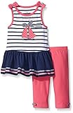 Little Meベビー女の子チュニックwith Capri Set