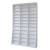 1cmピッチ大収納ラック上置付 yh-114hset-wh ホワイト 幅:150cm