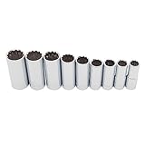 Stanley STMT74872 3/8 Drive Deep Socket Set, 9 Piece by Stanley