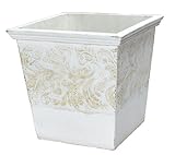 GREENHOUSE 彫刻レリーフウッド 5号ケンガイ 3170-B-W ホワイト