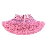 キッズ tutu チュチュスカート パニエ こども用 (ピンク, M)