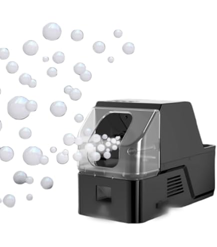 Amazon.co.jp: フォグバブルマシン、こぼれないスモークバブルメーカー