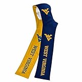West Virginia Mountaineers NCAAリバーシブル2トーンフリーススカーフHoodieギフト