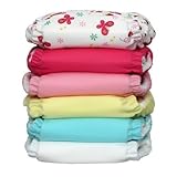 Charlie Banana Baby Kids 6 Diapers 12 Inserts Set Butterfly Medium by Charlie Banana [並行輸入品]