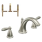 Moen KGTBR-D-T4943BN Brantford 6-1/2-Inch Garden Tub Faucet, Brushed Nickel [並行輸入品]