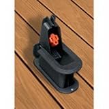 Thomas & Betts – （4パック）DKGレッドドット非金属ブラックデッキグロメット