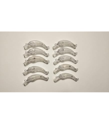 Amazon | 2g 5cm 未塗装 ニョロ系クランク 10個セット ブランク ルアー