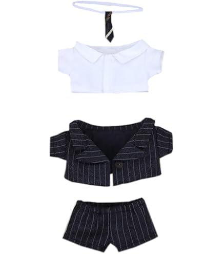 タキシードセット(白・黒) ぬい服 ぬいぐるみ服 スーツ タキシード(白×水色) ぬい服 ぬいぐるみ服 スーツ - メルカリ