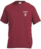 NCAA単純な円快適カラー半袖Tシャツ S レッド