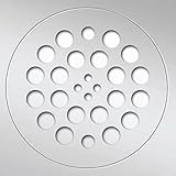 タイルRedi USA dp-pc-set 2ピースRediドレインPolishedクロームドレインとプレートセット