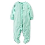 Carter's （カーターズ） :: ロンパース カバーオール & パジャマ 足つき 長袖 テリーコットン82% ポリエステル18% :: Terry Snap-Up Sleep & Play ::