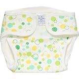 オムツカバー 綿 バブル グリーン 50cm 1枚 ベビー＆キッズ おむつ 布おむつ [並行輸入品]