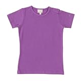 北欧デンマークの子供服ブランド claire.dk袖ラインストーンスタンダード Tシャツ パープル for Toddler 98ｃｍ